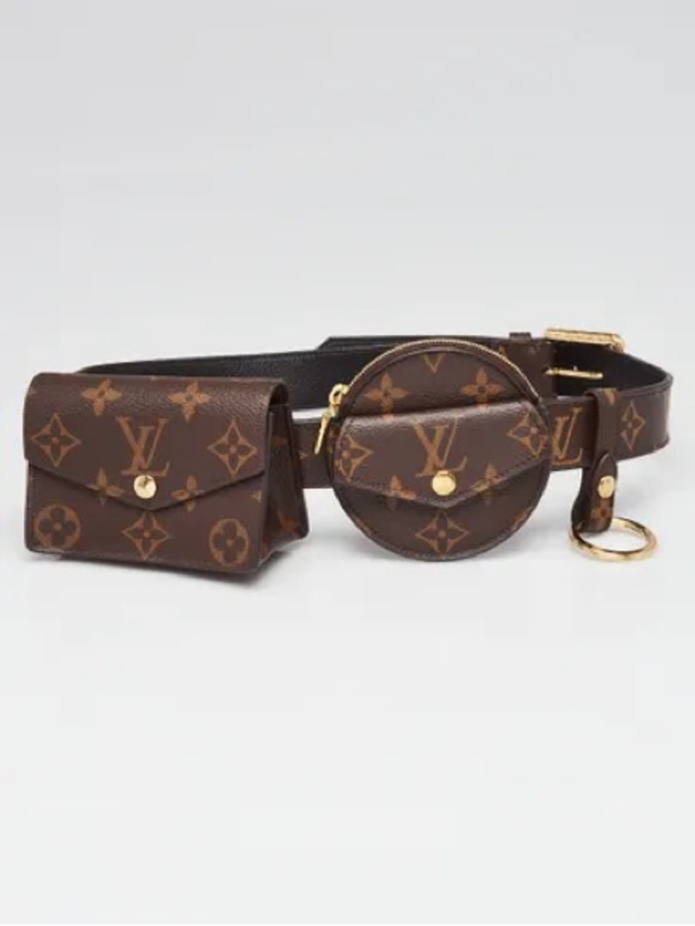Louis Vuitton Daily Multi Pocket Brown Monogram 30mm Belt